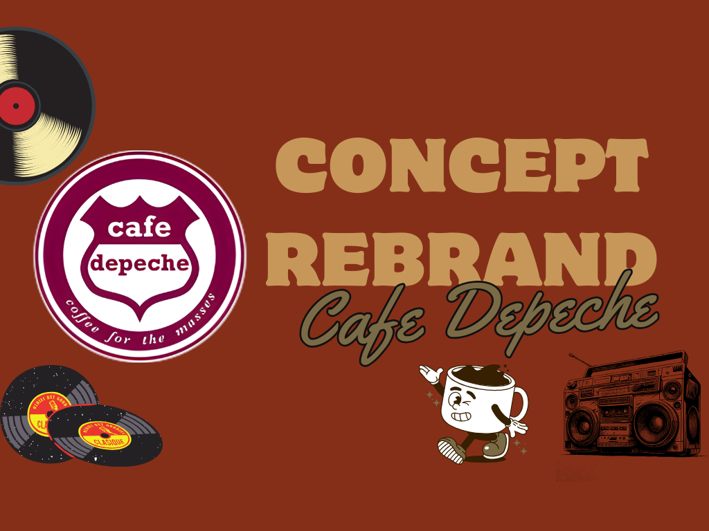 Cafe Depeche branding preview