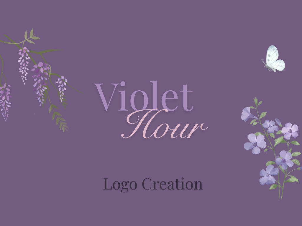 Violet Hour logo concept