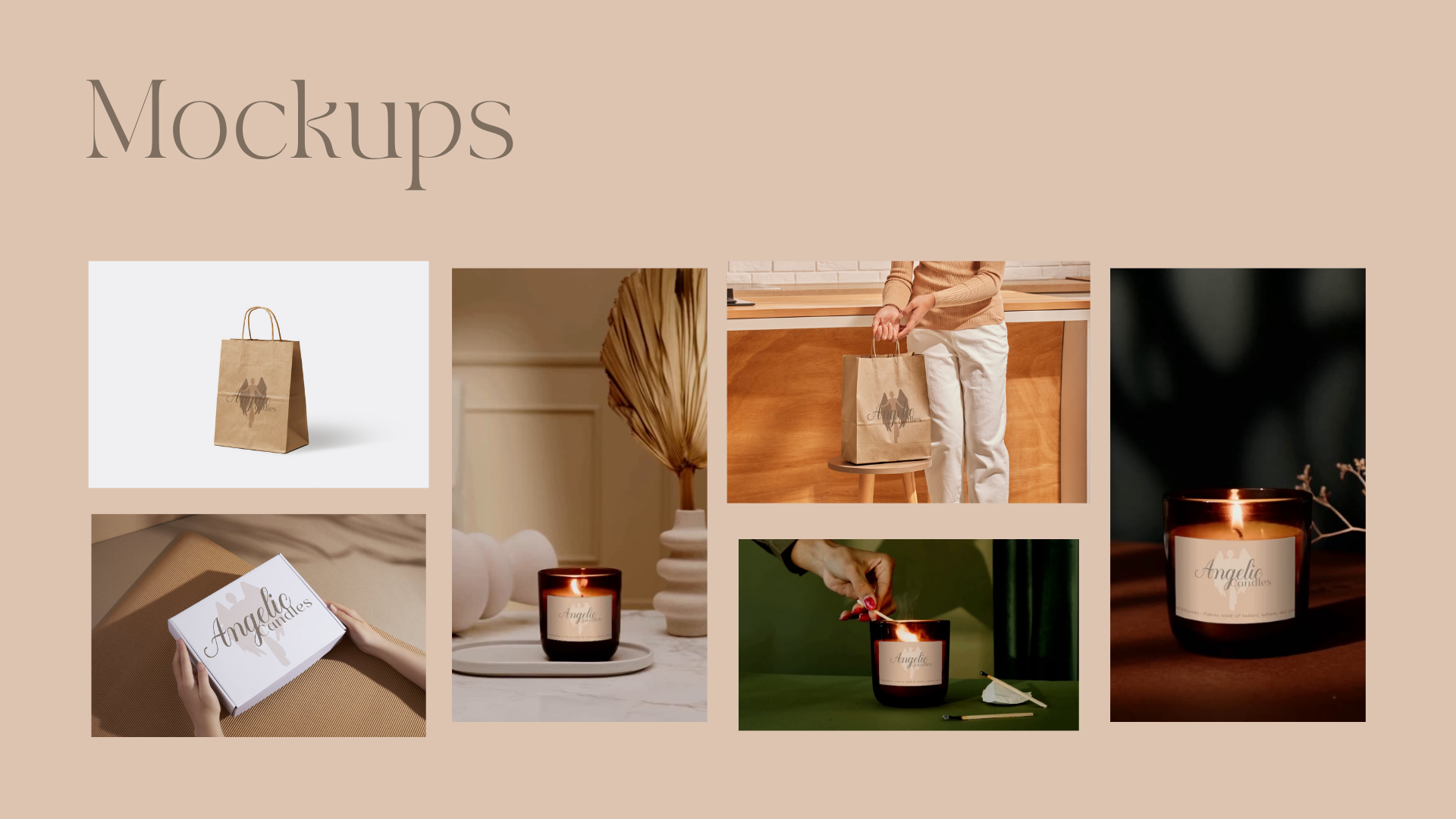 Brand Identity — Angelic Candles